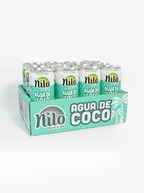 Nilo Agua de Coco · Con Pulpa · Pack 12 latas 320ml