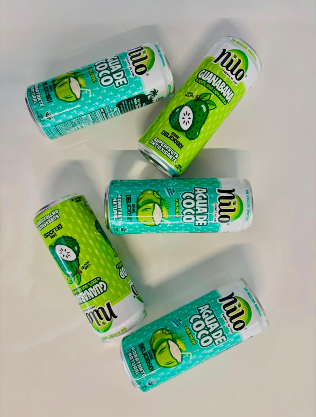Nilo Mix tropical- Refrescante de Coco&Guanábana · Con Pulpa · Pack 12 latas 320ml